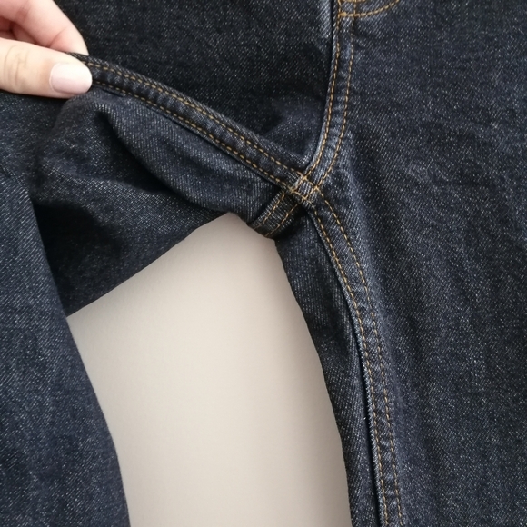 The Kooples Slim Fit Straight Leg Jeans High Rise Dark Wash 27 - Picture 6 of 16